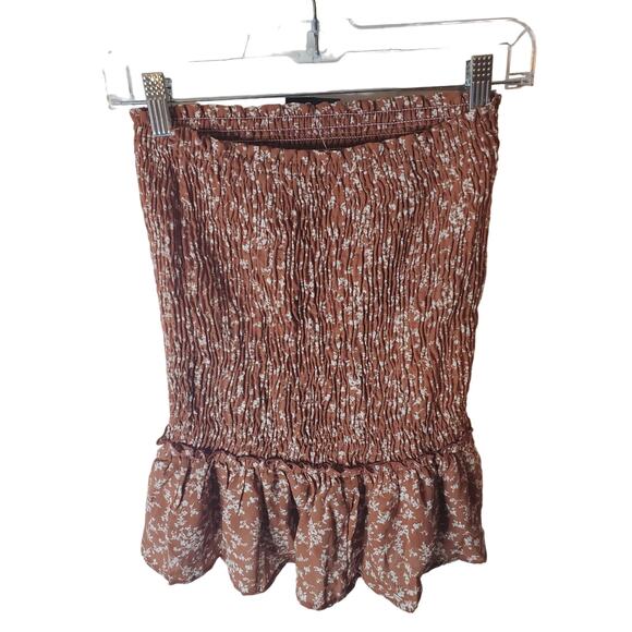 Paper Crane Ruffle Bottom Pencil Skirt, NWT, Small - Picture 3 of 6